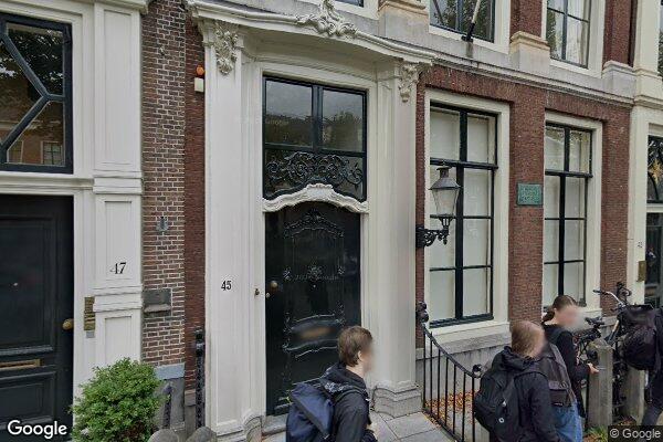 Straatview Rapenburg 45